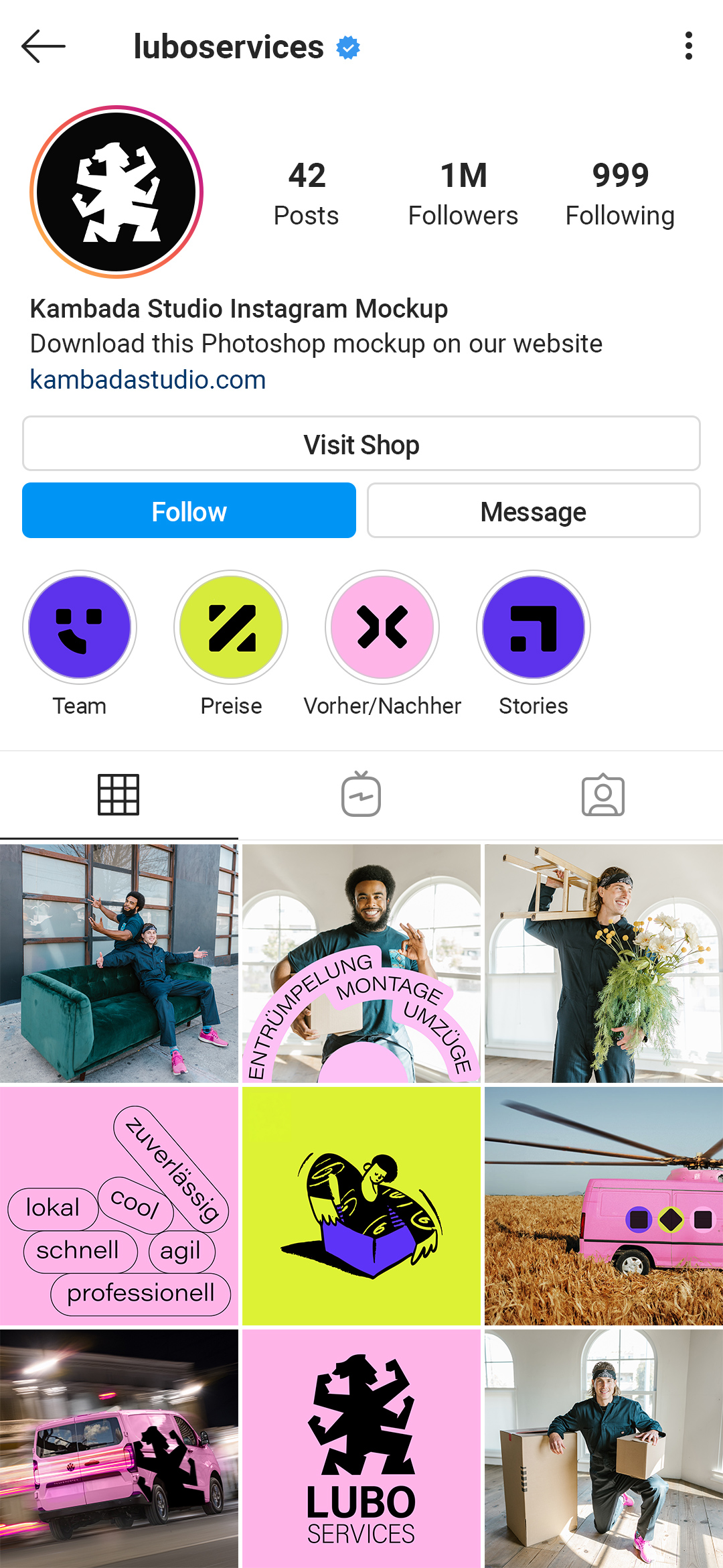 Instagram-Profile